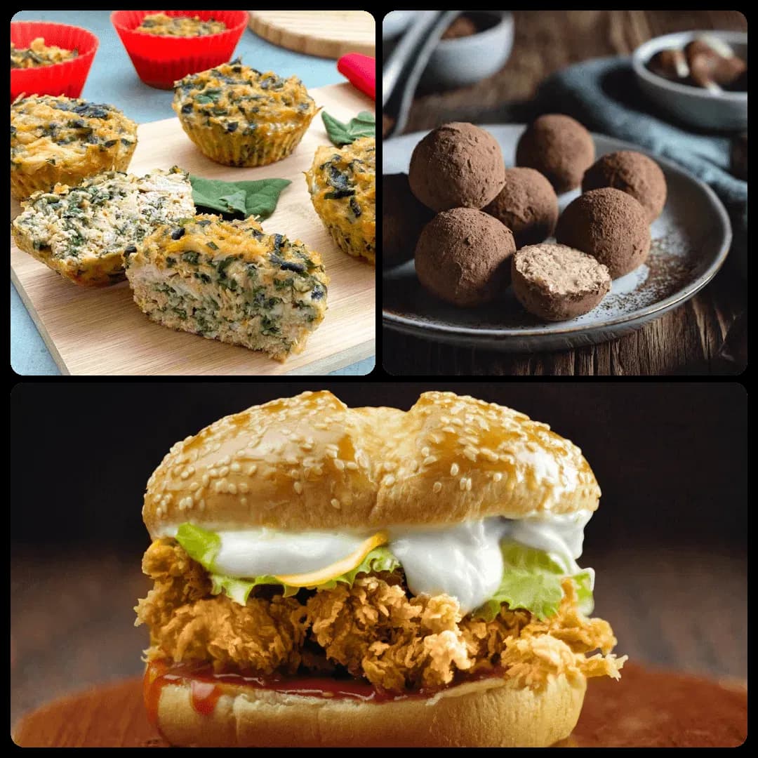 Πρωτεϊνικές συνταγές σε PDF